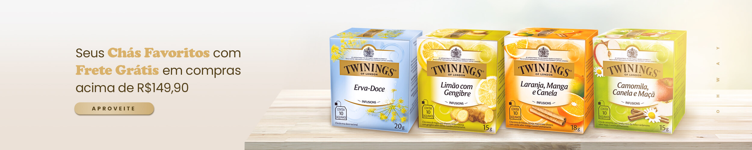 Chá Twinings - Ohway